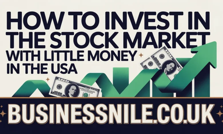 How to Invest in the Stock Market with Little Money in the USA