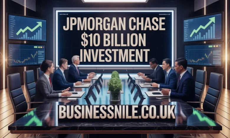 JPMorgan Chase $10 Billion Investment