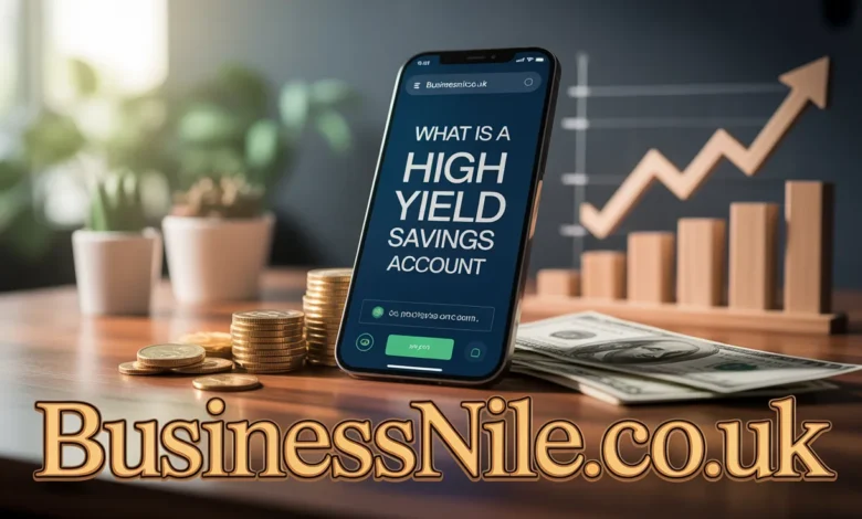 What Is a High Yield Savings Account