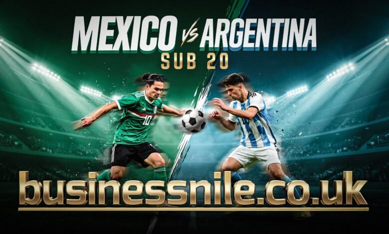 Mexico vs Argentina Sub 20