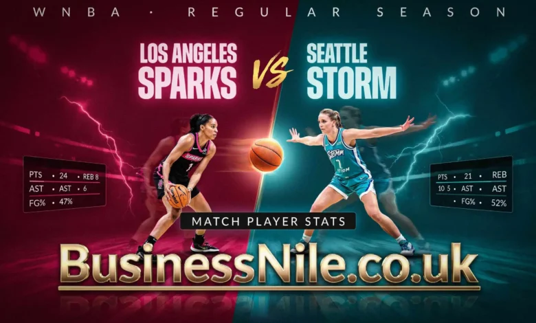 Los Angeles Sparks vs Seattle Storm Match Player Stats