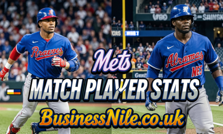 Atlanta Braves vs Mets Match Player Stats