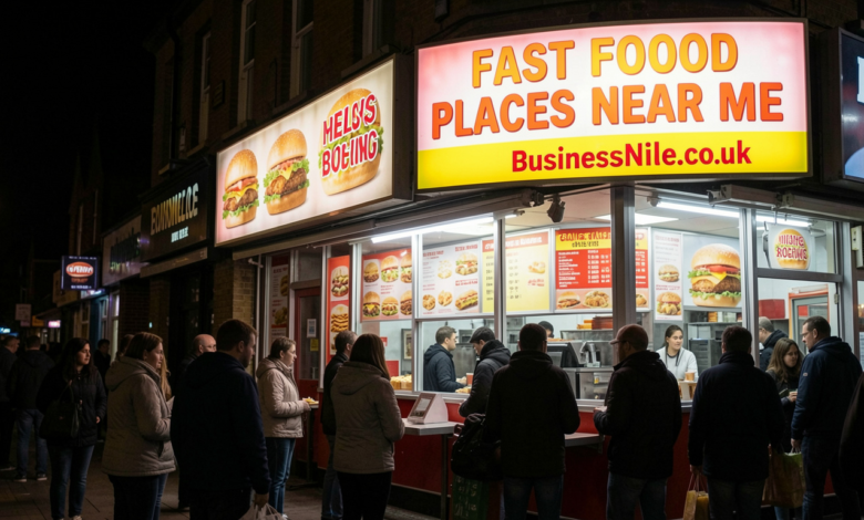 Fast Food Places Near Me