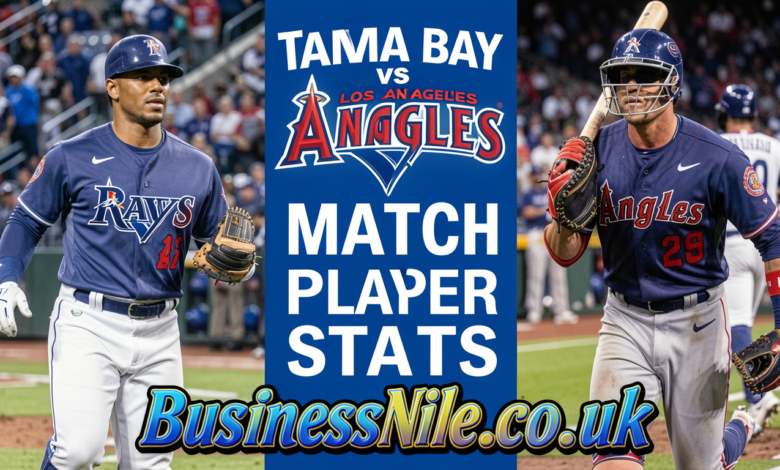 Tampa Bay Rays vs Los Angeles Angels Match Player Stats