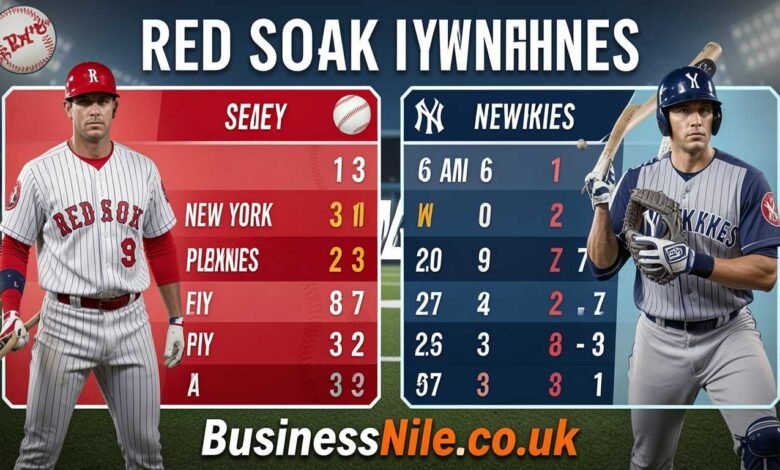 Red Sox vs New York Yankees Match Player Stats
