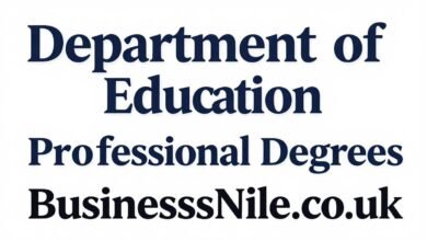 Department of Education Professional Degrees