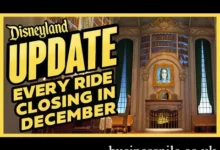 Disneyland Ride Closure December
