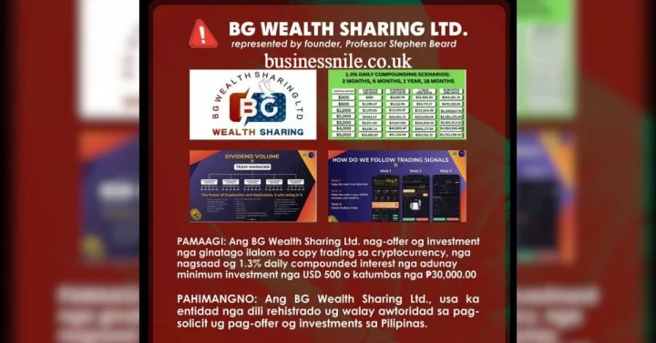 BG Wealth Sharing Ltd
