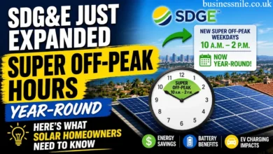 SDG&E Peak Hours