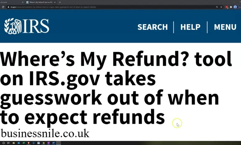 IRS Where's My Refund